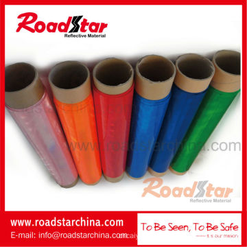 Printable reflective sheeting roll, prismatic reflective PVC roll